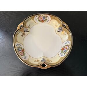 Vintage Noritake Hand Painted Japanese Candy Dish Bowl #326